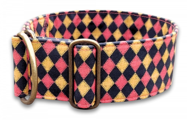 Hundehalsband Rauten