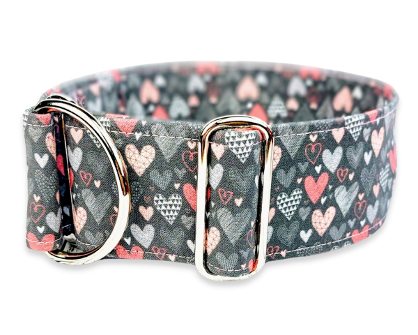 Hundehalsband Hearts