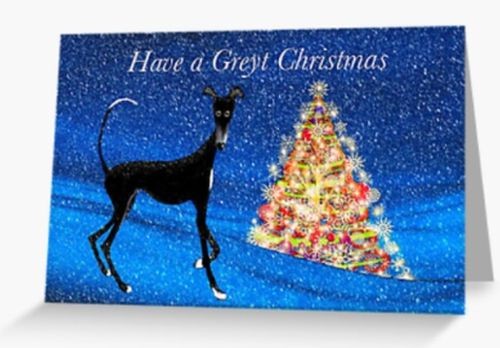 Weihnachtskarte "Greyt Christmas"