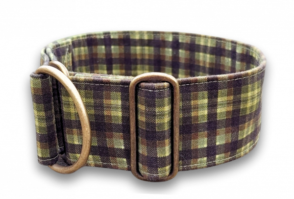 Hundehalsband kariert